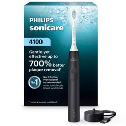 Philips Sonicare 4100 Plaque Control Power Rechargeable Toothbrush NEW-Open Box