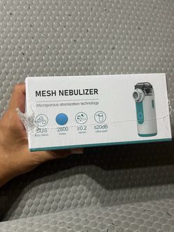 Portable mesh nebulizer