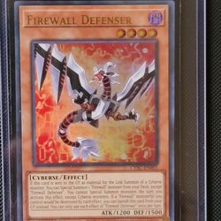 Yu-Gi-Oh! TCG Firewall Defenser CYAC-EN001 1st Edition Mint