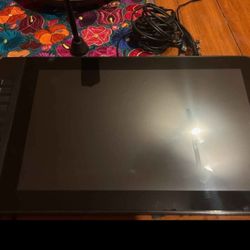 GAOMON PD 1560 15.6in screen  Drawing Tablet w/ Stylus, Extra Tips and Wires
