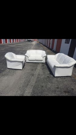 Leather couches
