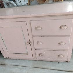 Vintage Kitchen Cabinet/Hutch Base