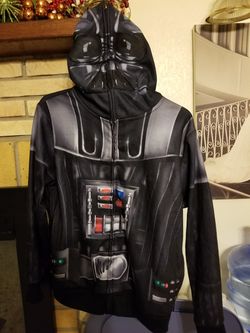 Boy's Star Wars Darth Vader lightweight hooded Jacket