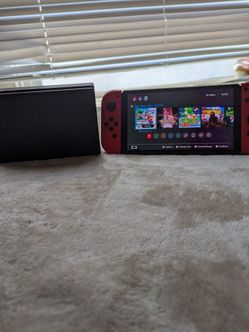 Nintendo switch oled red, everything good