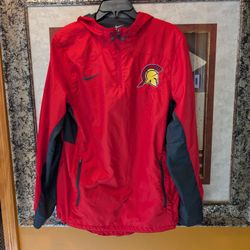 Nike Triton College Trojans Red Jacket