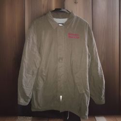Billionaire Boys Club Billionaire Boys Military Green Swim Parka Large