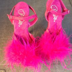 New PINK Fushia Pleaser Sz5