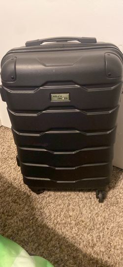 Suitcase plus bag plus headphones