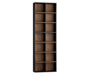 FOTOSOK 7-Tier Tall Bookshelf / Media Tower – NEW IN BOX