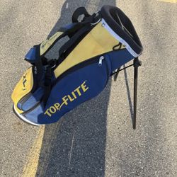 🔥Go Blue-Children’s ⛳ Top Flite XLj Stand Golf Bag – Lightweight Carry Bag (Great Condition)🔥