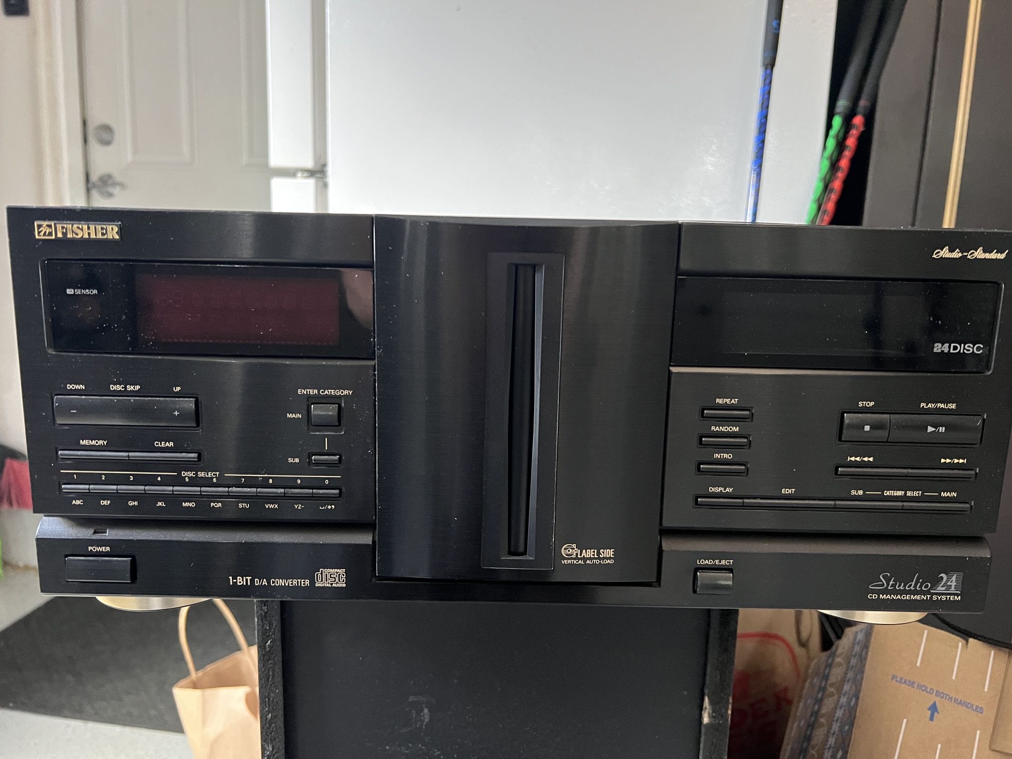 Fisher 24CD Compact Disc Changer Model DAC –2403
