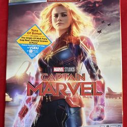 Captain Marvel Blu-Ray
