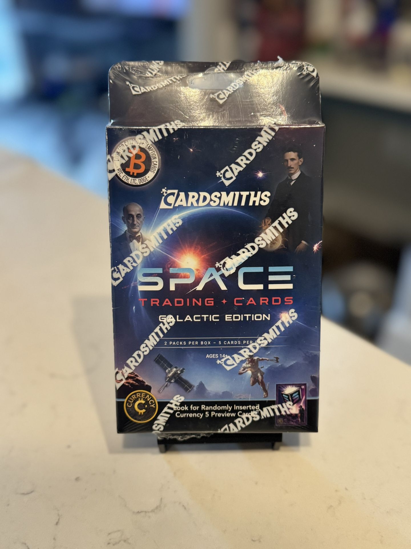 CARDSMITHS SPACE Galactic Edition 2-Pack Collector Trading Card Box New Sealed