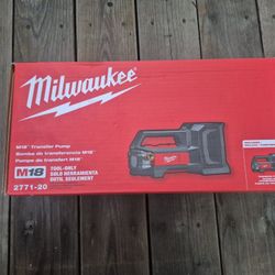 Milwaukee 2771-20 M18 Transfer Pump NEW In Box