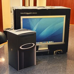 Max Specs Apple Mac Pro Trash Can and Cinema Display
