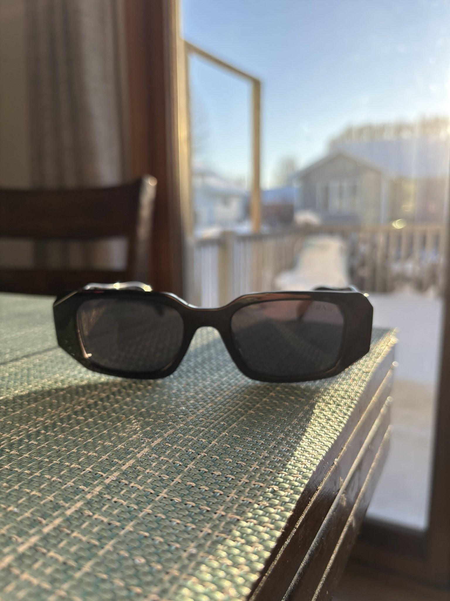 PRADA Milano Black Sunglasses
