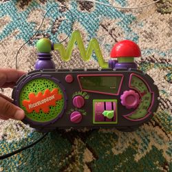 Vintage Nickelodeon Slime Time Alarm Clock (working)