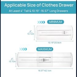 12 PC Drawer Devider