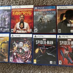 PS5 & PS4 Games – Bundle Or Individually 