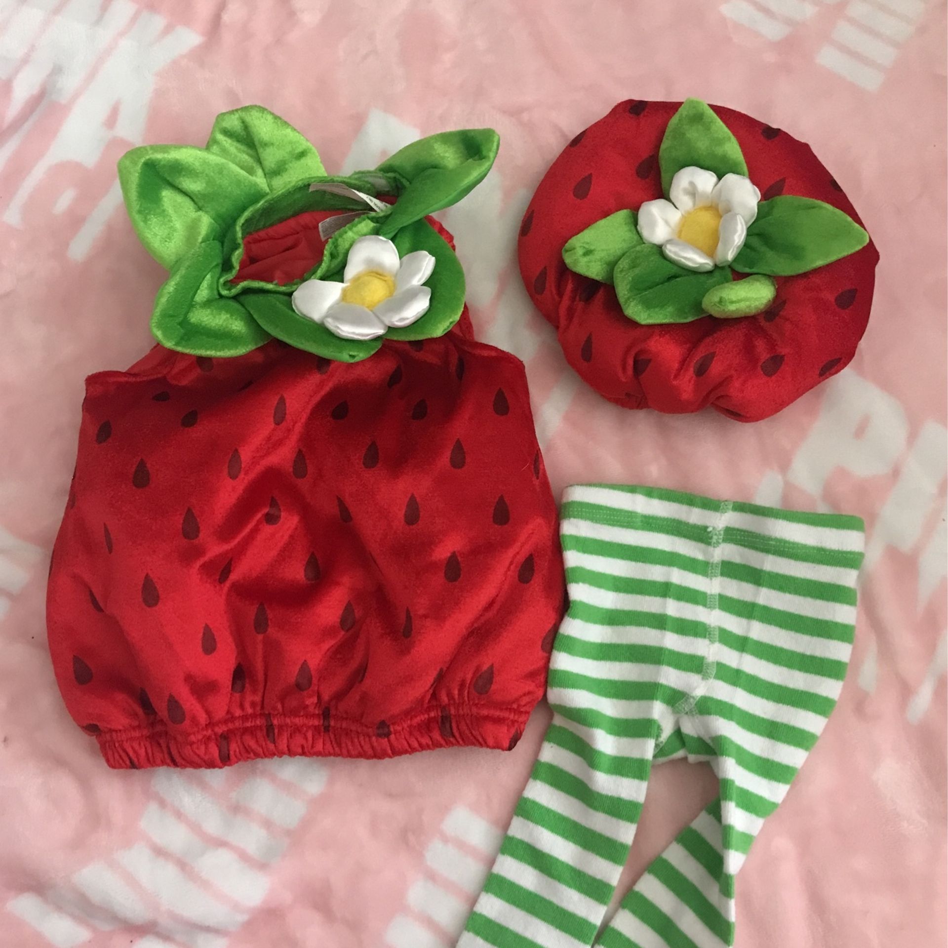 Halloween Baby Strawberry 🍓 Costume 