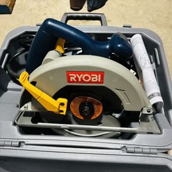 Ryobi Circular Saw w/ Case - Never Used