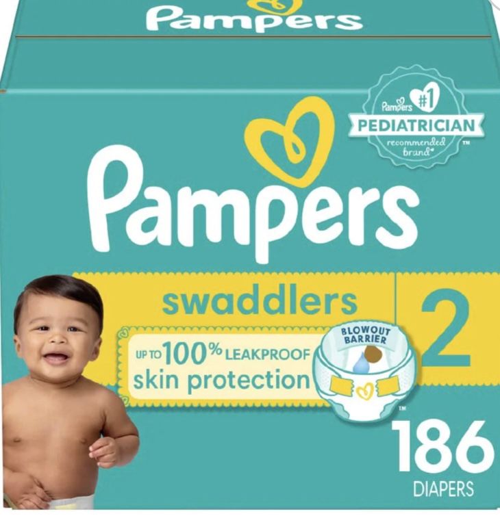 Pampers Swaddlers Size 2