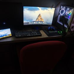 Gaming PC setup and Legion Go for eBike