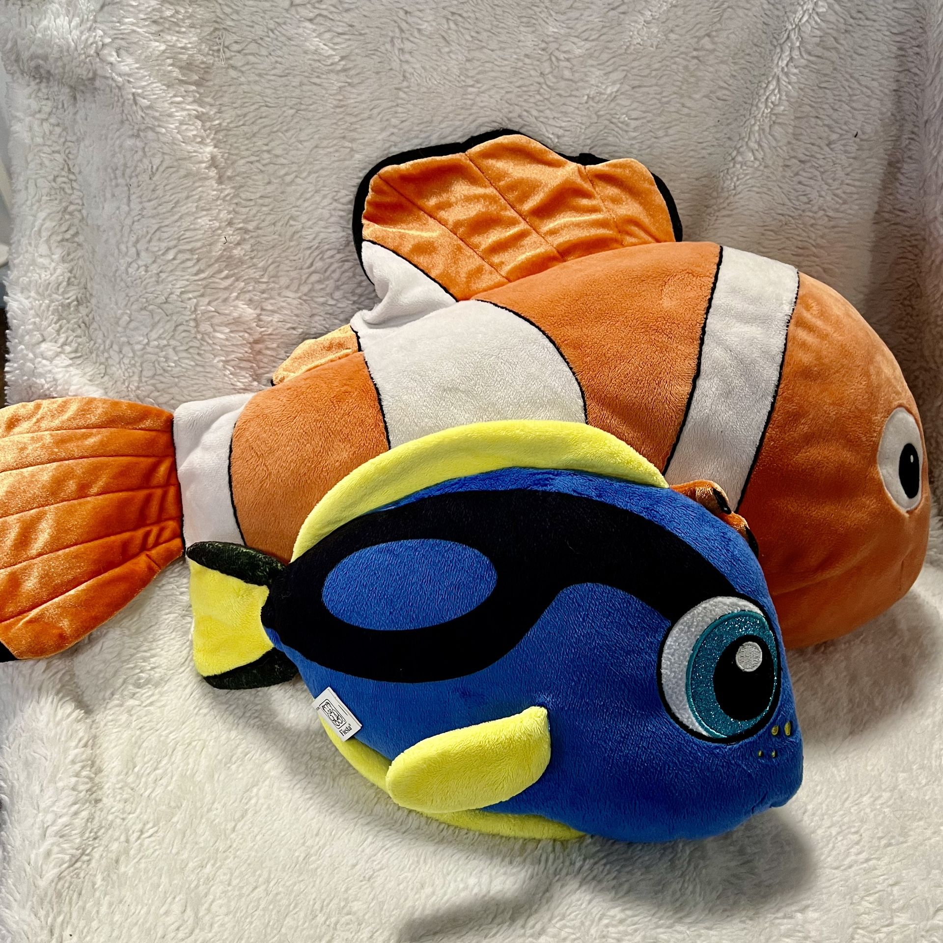 Disney Store Finding Nemo Plush 19" Original Authentic Nemo Stuffed Animal Toy