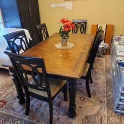 Table With 6 Chairs. Ashleys