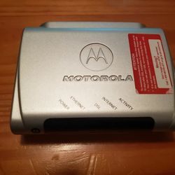 Motorola MSTATEA DSL Ethernet 2210-02-1022 Modem With Power Supply