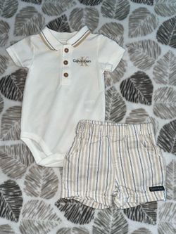 Calvin Klein 3-6 Months Baby Boy Outfit