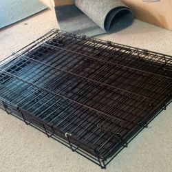 Large 38"x24" Foldable Steel Dog Cage $65obo