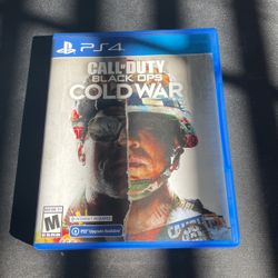 Call of Duty Black Ops Cold War PS4