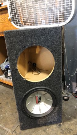Woofer with box