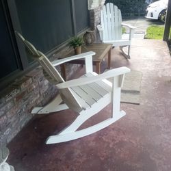 2 Adirondack Rocking Chairs