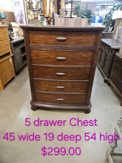 Chest 5 drw We are located at 2811 East Bell road. Another Time Around Furniture.