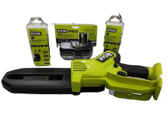 Ryobi Psbcw01 Green Chain Saw