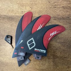 Shapers Stealth YU Fin Medium. Fits FCS Screw Plugs