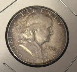 Half dollar 1952. Coin USA