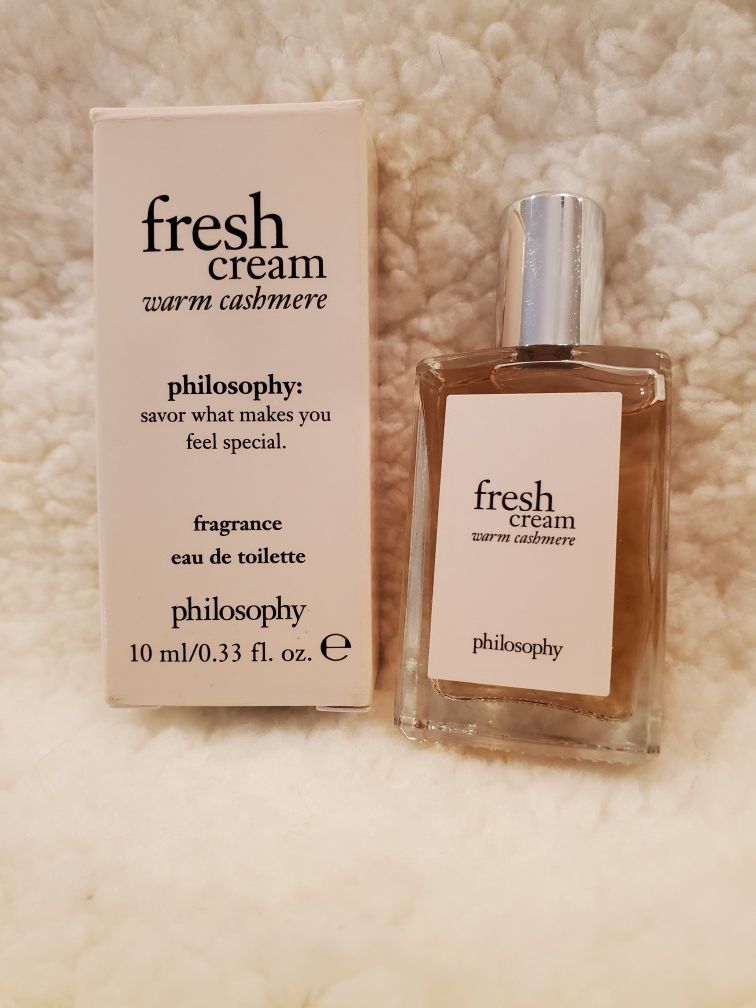 NEW Mini Philosophy Fresh Cream Warm Cashmere Perfume