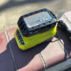 Ryobi 18v Battery With Charger 