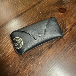 Textured Leather Ray Ban Case