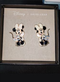 Disney mini mouse earrings!