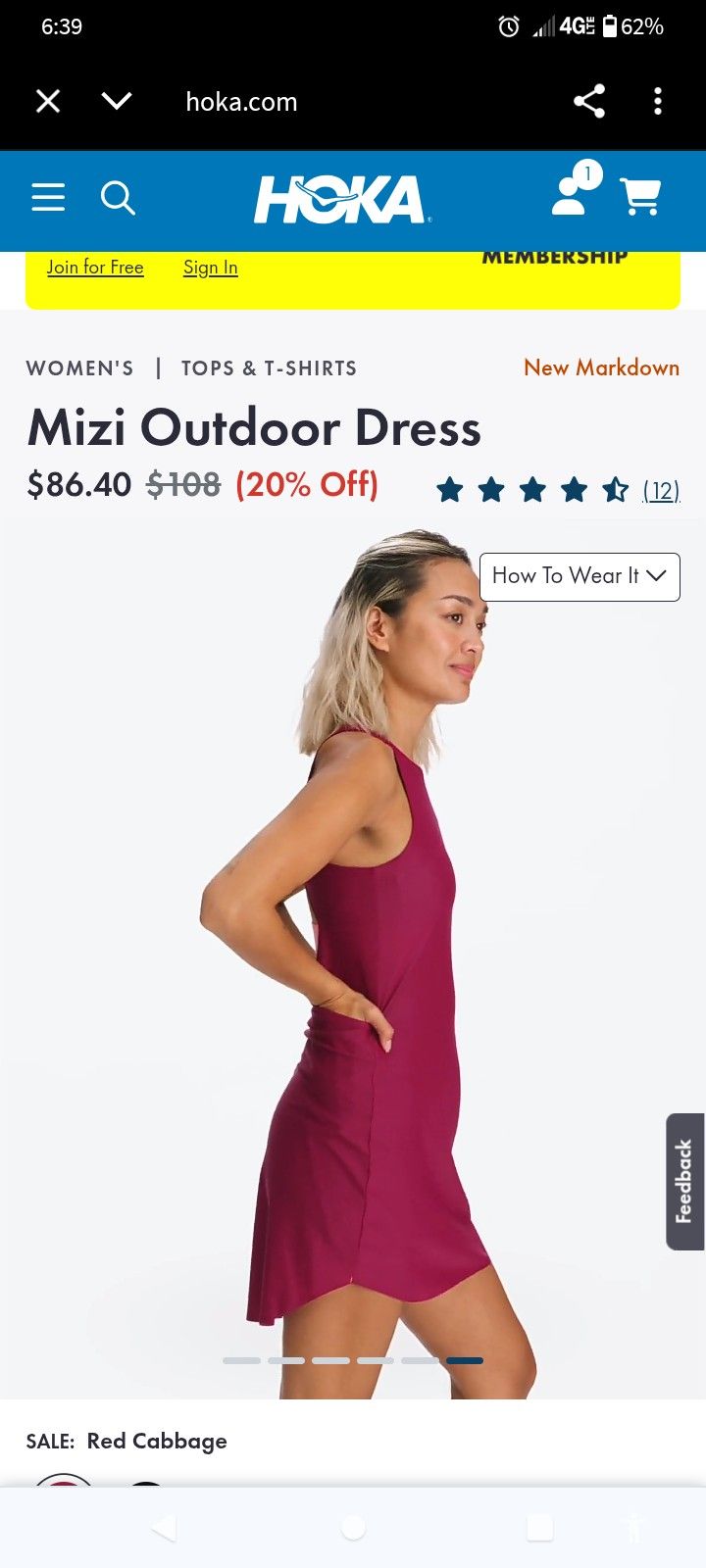 NEW Hoka XXL Dress