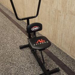 Body by JAKE AB SCISSOR Exerciser Abdominal Crunch Workout Machine Core Trainer