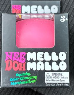 Needoh Mello Mello Color Changing Pink