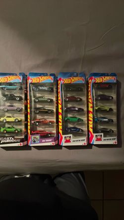 5 pack hot wheels