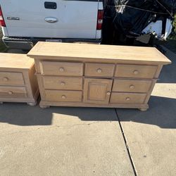 Dresser And Night Stand 