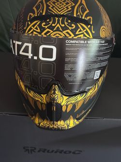 Ruroc helmet: AT4.0 Carbon FENRIR