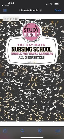 Nursing School Bundle
